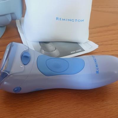 REMINGTON SHAVER, ELECTRIC CURLERS, VISORS AND TRINKET BOX