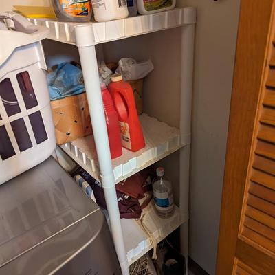 4 Tier Plastic Shelving Unit