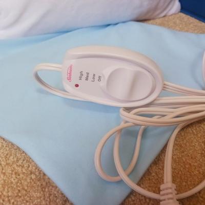 CLOTH BASKET, HEATING PAD, SMALL PILLOW, UMBRELLA AND MORE