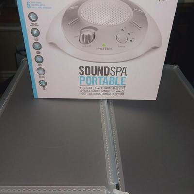 SOUND SPA, MULTI PICTURE FRAMES AND SECTIONED ORGANIZER
