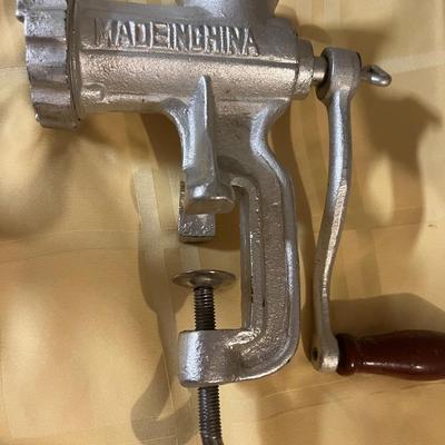 Vintage meat grinder