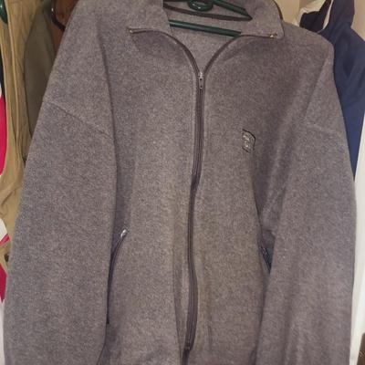 MEN'S COLUMBIA AND FLEECE JACKETS SIZE LARGE