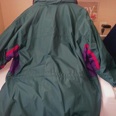 LADIES COLUMBIA COAT AND FLEECE JACKET SIZE 1X