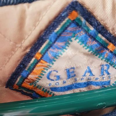 GEAR DENIM COAT FROM BAUSCH & LOMB & FOG JACKET SIZE LARGE