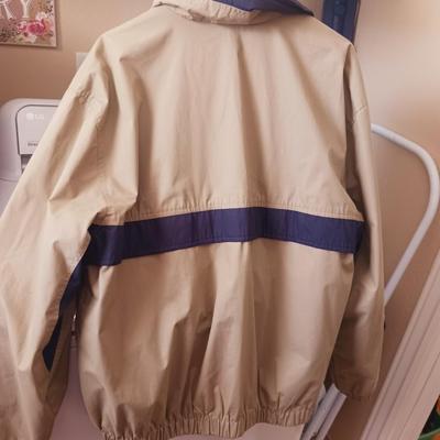 GEAR DENIM COAT FROM BAUSCH & LOMB & FOG JACKET SIZE LARGE