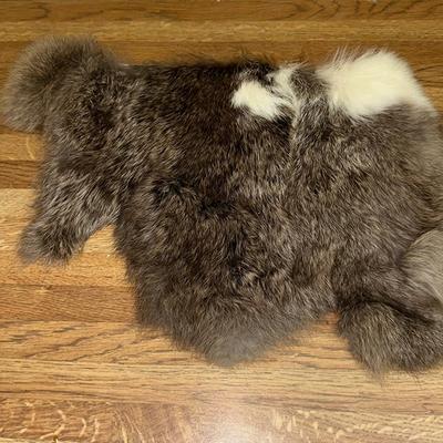 15 LOT 3 KACHINA DOLLS GRAY WOLF HOOP DANCER BEAR Rabbit Fur
