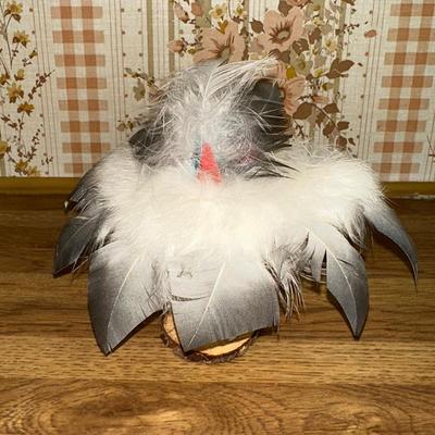 18 LOT 3 KACHINA DOLLS EAGLE BLACK ORGO RED EARS 4.5"