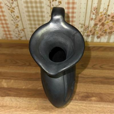 22 POTTERY PITCHER BY ARTIST DONA ROSA OAXACA MEXICO 8.5"