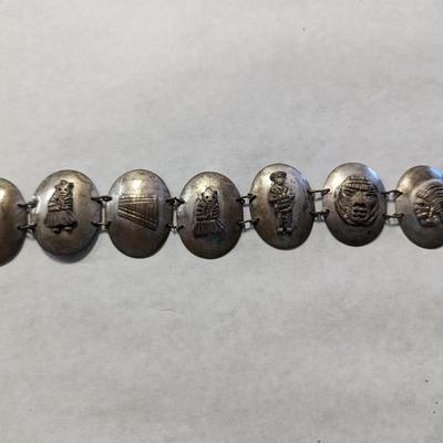Vintage Storytelling Link Bracelet
