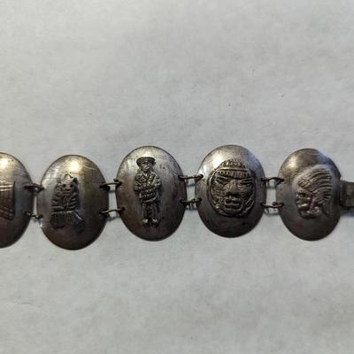 Vintage Storytelling Link Bracelet