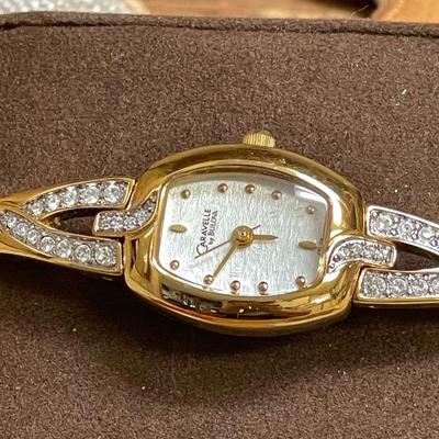 34 LADIES BULOVA CARAVELLE WRISTWATCH NOT WORKING