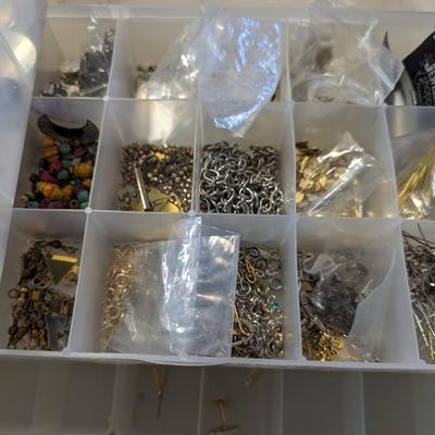 Assortment Of Costume Jewelry And Containers