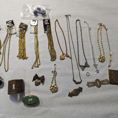 Assortment Of Costume Jewelry