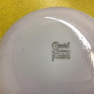 Corelle Dishes and Anchor Hocking Fireking Dish