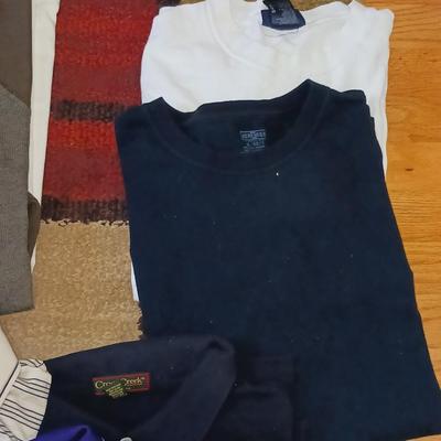 MEN'S POLO AND T-SHIRTS SIZE L - XL