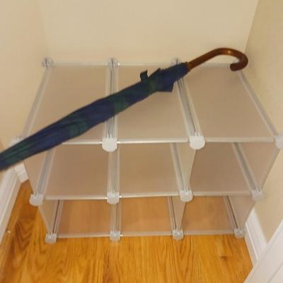 SECTIONED ORGANIZER AND UMBRELLA