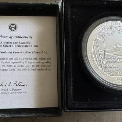 Lot of 15 5 ounce Silver U S coins