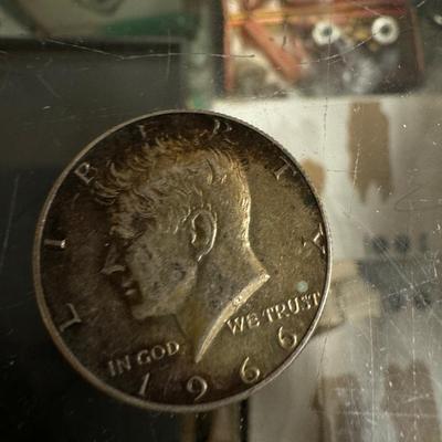 1966 Kennedy half VF