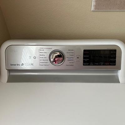 LG SENSOR DRY, SMART WIFI ENABLED, ELECTRIC W/SENSOR DRY TECHNOLOGY