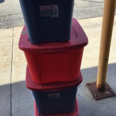 Storeage Tubs Lot 2