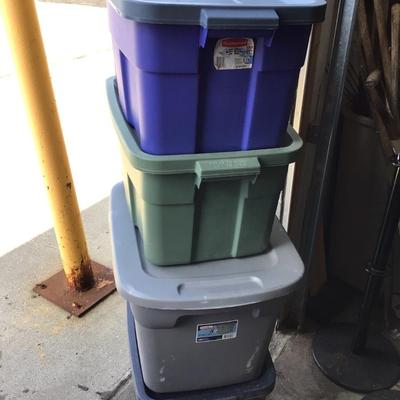 Storeage Tubs Lot 4