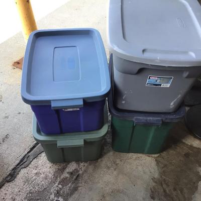 Storeage Tubs Lot 4