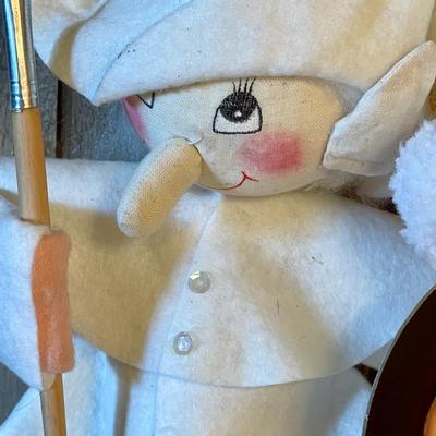 43 PAIR OF UNIQUE DOLLS ARTIST ELF & RUSSIAN FOLK ART DOLL