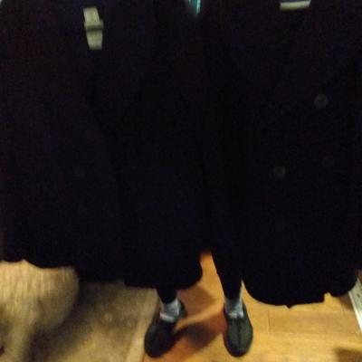 2 black coats