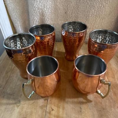 Authentic Copper MOSCOW MULE MUG 18 Ounce Set of 6