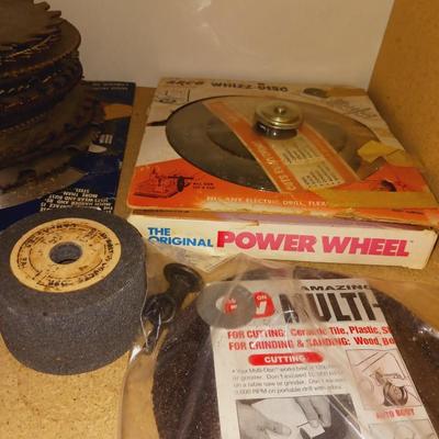 CIRCULAR SAW BLADES, GRINDING WHEEL, WHIZZ-DISC, MULTI-MATERIAL CUTTING BLADE