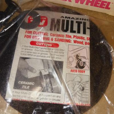 CIRCULAR SAW BLADES, GRINDING WHEEL, WHIZZ-DISC, MULTI-MATERIAL CUTTING BLADE