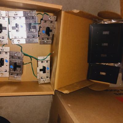 COILED STRAP, LIGHT SWITCH FACEPLATES AND MORE