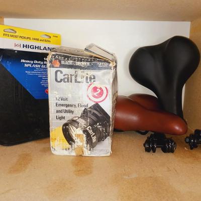EMERGENCY LIGHT, BIKE SEATS, HALOGEN SEARCHLIGHT