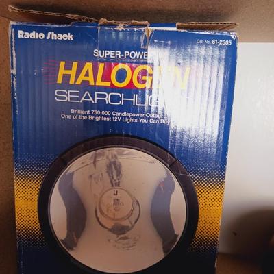EMERGENCY LIGHT, BIKE SEATS, HALOGEN SEARCHLIGHT