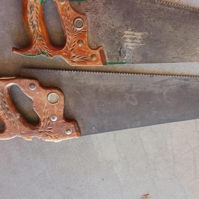 3 HAND SAWS