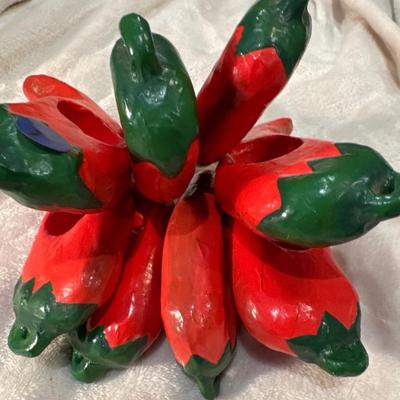 Lot of 8 Jalapeño pepper holders new