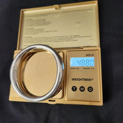 Tiffany & Co. Sterling Silver Bangle Bracelet 48 Grams