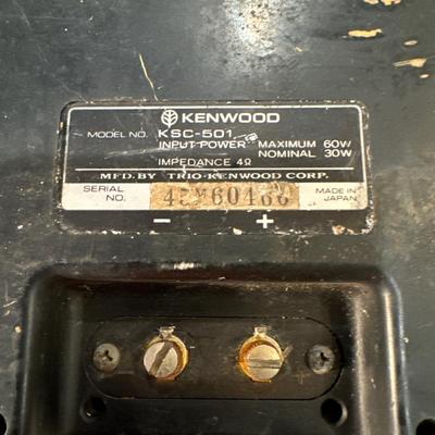 KENWOOD KSC-501 mod and tweeter in box old school