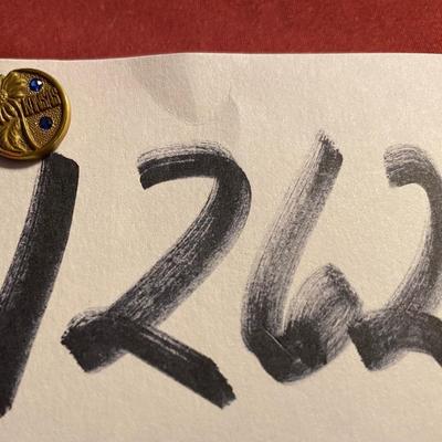 10k Gold Kansas Pin