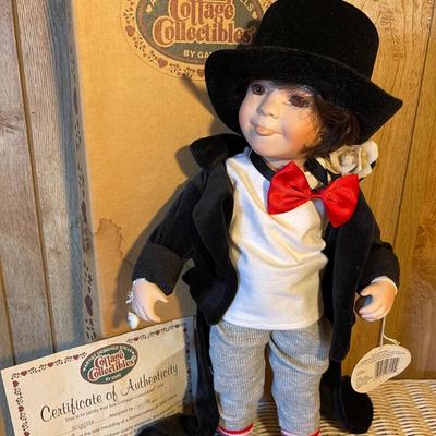 53 SCOOTER BY LINDA STEELE CHARACTER ARTIST'S DOLL COA ORIGINAL BOX