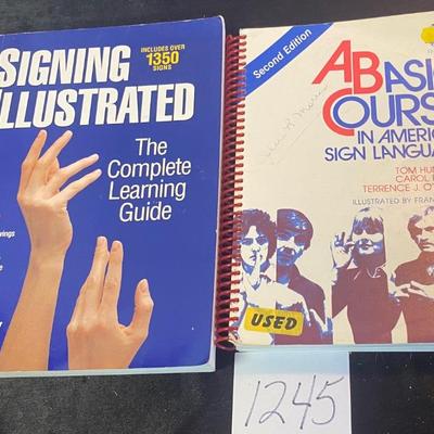 Sign Language Book