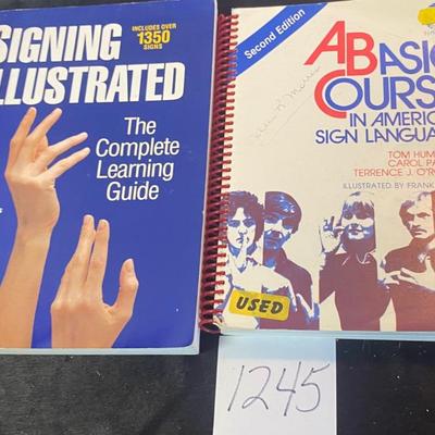 Sign Language Book