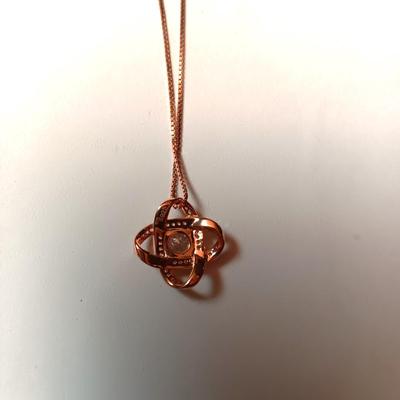 J ROSEE STERLING SILVER CHAIN AND PENDANT