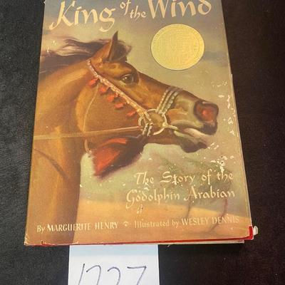 Vintage King of the Wind Book