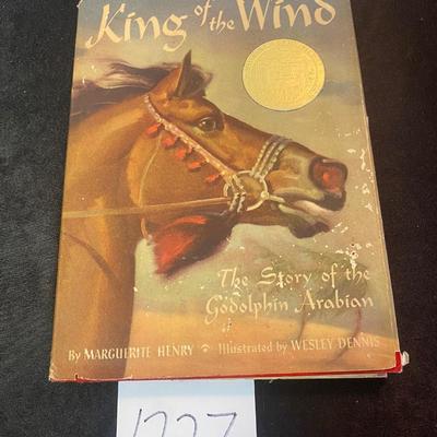 Vintage King of the Wind Book