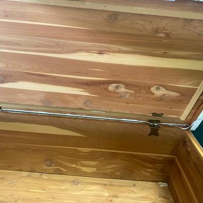 Vintage Cedar Trunk