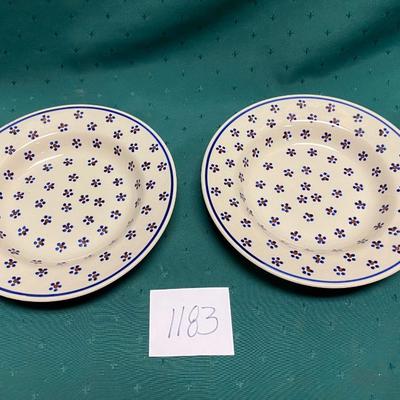 Traditional Polish Pottery Soup or Salad Bowl