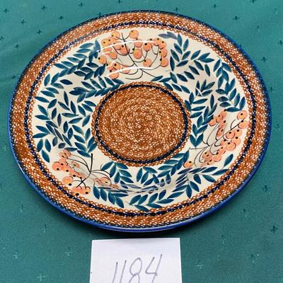 Signature Polish Pottery Soup or Salad Bowl