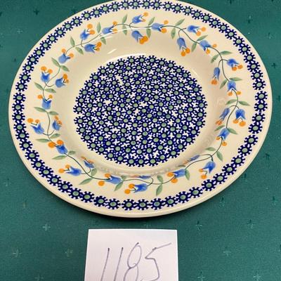 Traditional Polish Pottery Soup or Salad Bowl