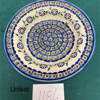 Unikat Polish Pottery Soup or Salad Bowl